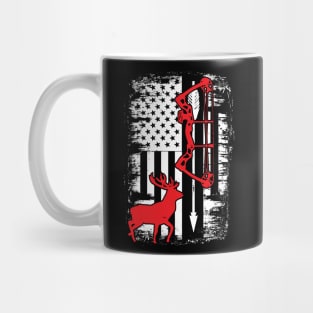 Bow Hunting Deer Flag' Cool Hunting Deer Mug